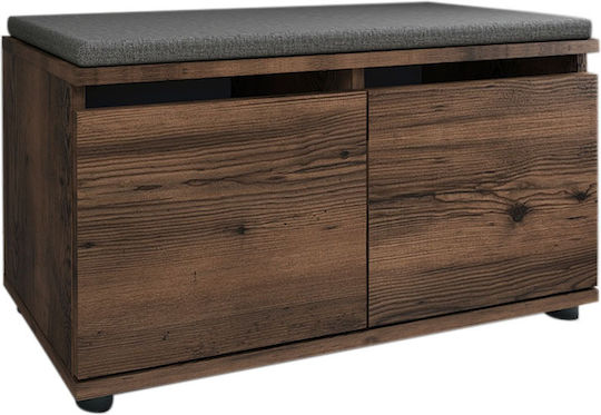 Ξύλινη Twain με 1 Ράφι 80x35x42cm Ξύλινη Twain με 1 Ράφι 80x35x42cm
