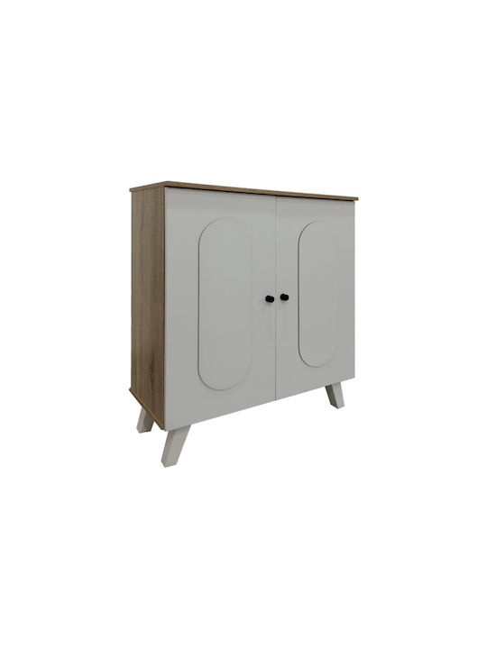 Дървен Обувна рафт Cathi 80x34x95см