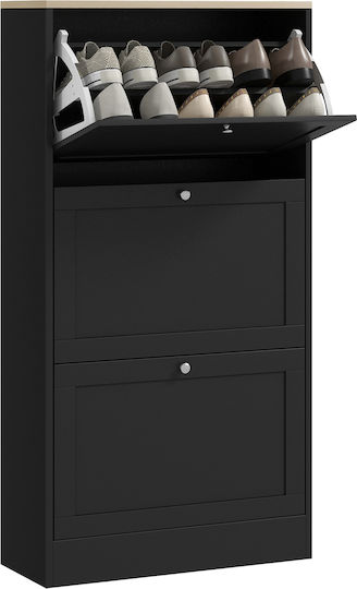 Ξύλινη 60x23.5x115cm 837-399V80BK Ξύλινη 60x23.5x115cm 837-399V80BK