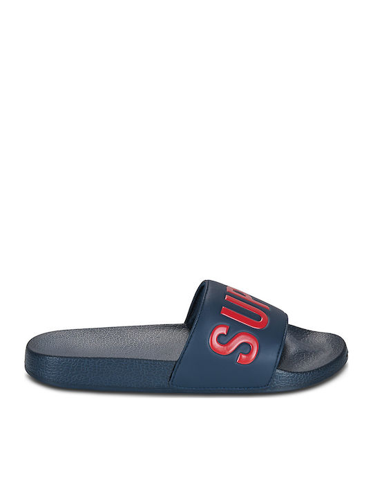 Men's Slides Blue