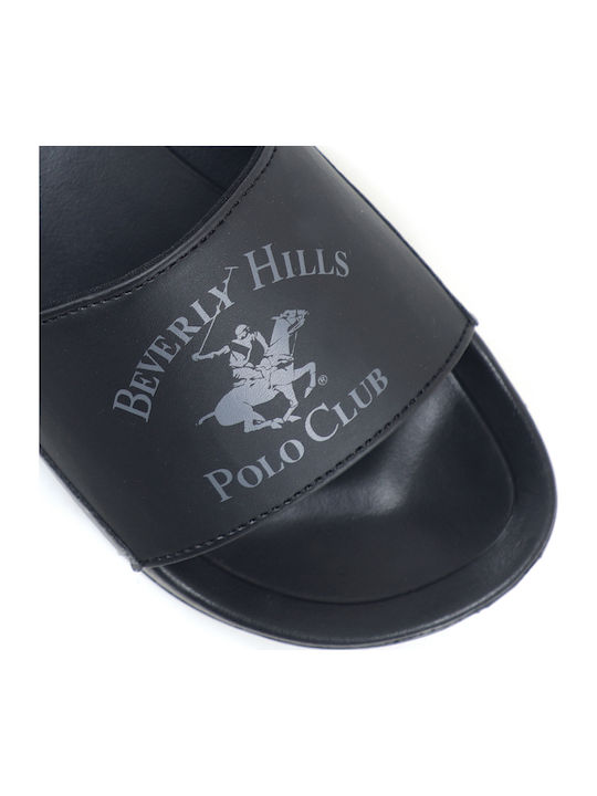 Men's Black Slides