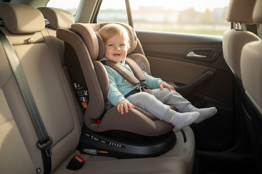 Buf Boof TWT Plus Deluxe Autositz i-Size mit Isofix Coffee 0-36 kg