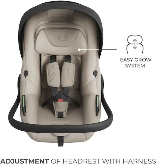 Kinderkraft Endura Safe Scaun Auto i-Size cu Isofix Bej