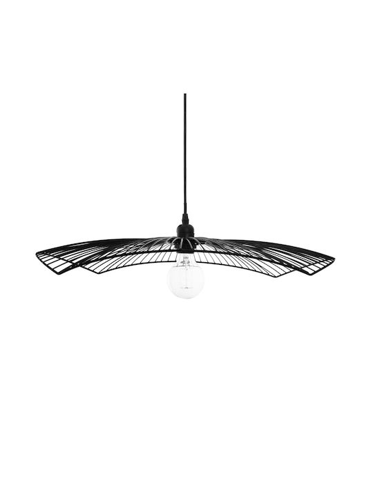 Atmosphera Cuzco Adjustable Ceiling Light Black with E27 Socket 58cm