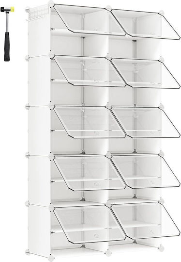 Plastik Schuhorganisatoren 30x40x30cm LPC035WZ02