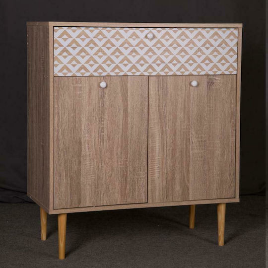 Ξύλινη 2228 με 4 Ράφια 78x37x89cm Ξύλινη 2228 με 4 Ράφια 78x37x89cm