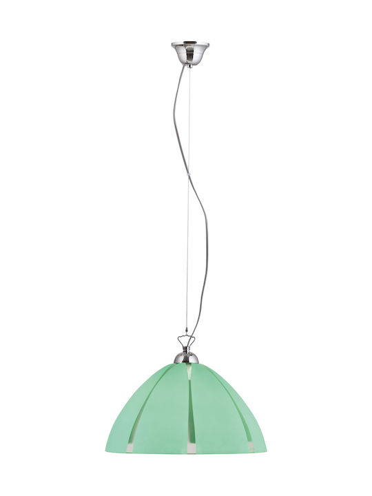 ArkoLight Hängelampe Türkis mit Fassung E27 36x35cm.