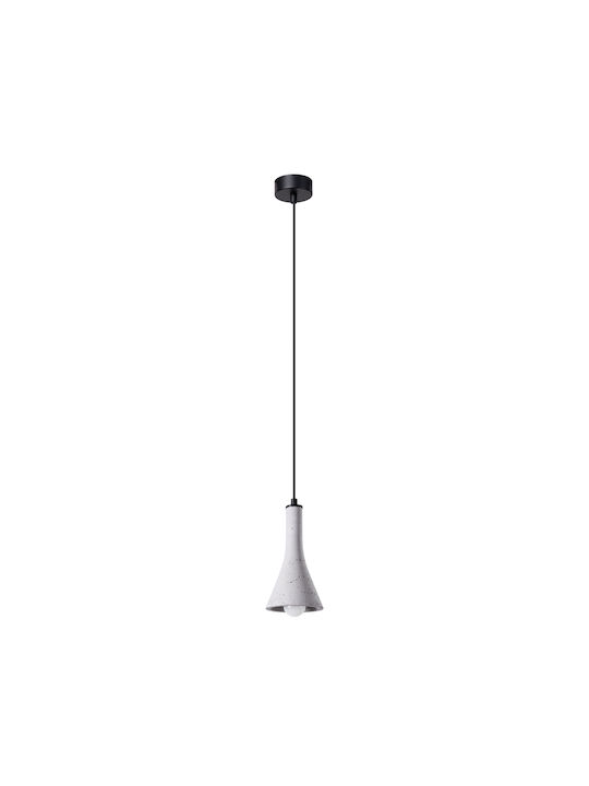 Sollux Pendant Light Gray with Socket E14, E.14 32x15cm