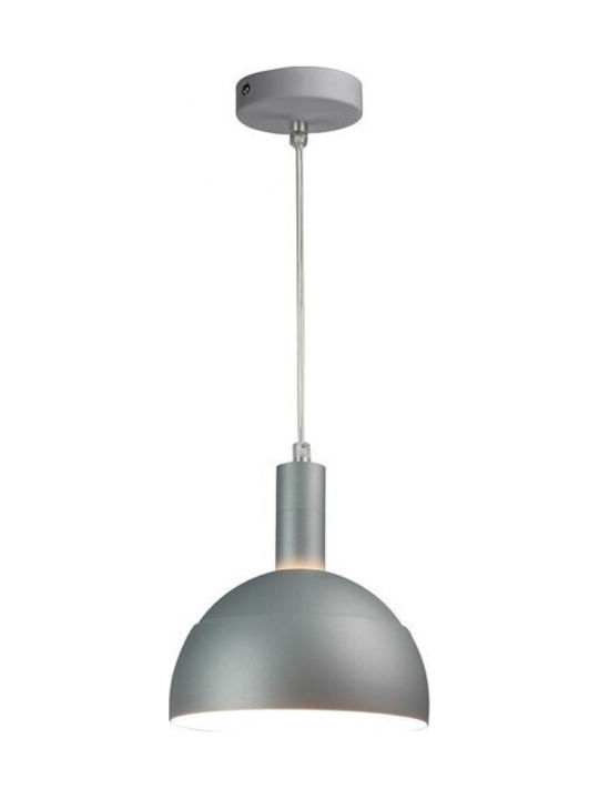 V-TAC Hängelampe Gray Glocke mit Fassung E27