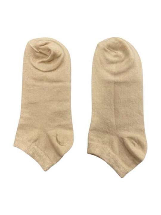 Soccus Ανδρικές Κάλτσες Μπεζ 3Pack