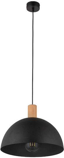 TK Lighting Oslo Hängelampe Schwarz 33.5cm