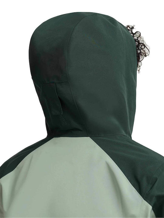 Jachetă Damă de Iarnă Green