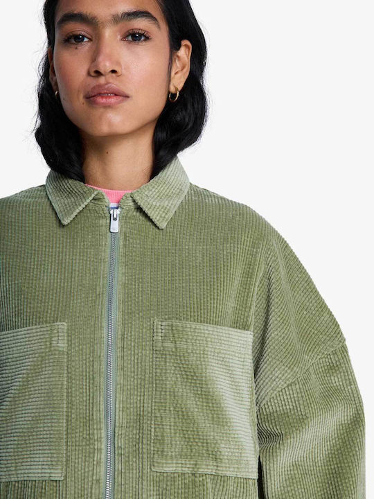 Women's Jacket for Winter Green