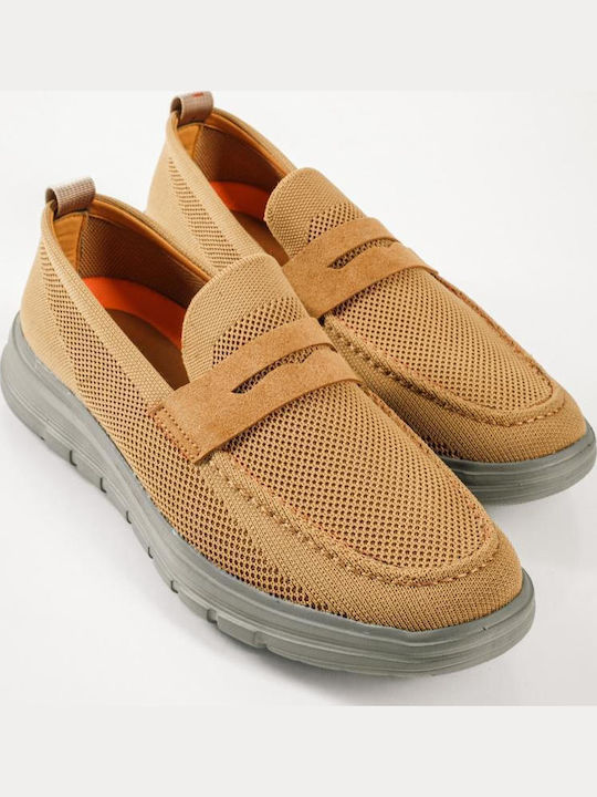 Men's Loafers in Beige Colour
