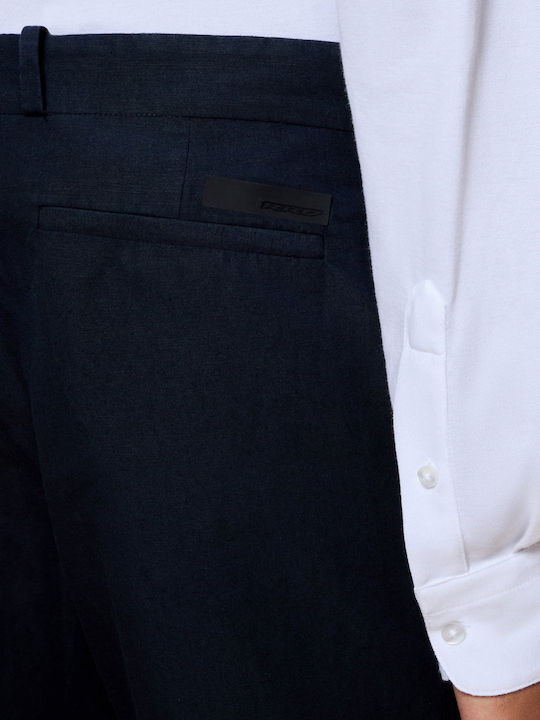 Chino Trousers In Relaxed Fit Blue