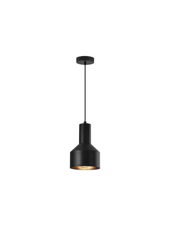 Braytron Κρεμαστό Φωτιστικό Μαύρο LED 15x15εκ.