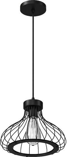 Powertech Висящо осветително тяло Черен 30x21см. Powertech Висящо осветително тяло Черен 30x21см.
