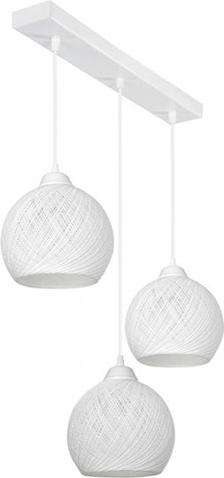 GloboStar Yasam Pendant Light White 55x25x80cm GloboStar Yasam Pendant Light White 55x25x80cm