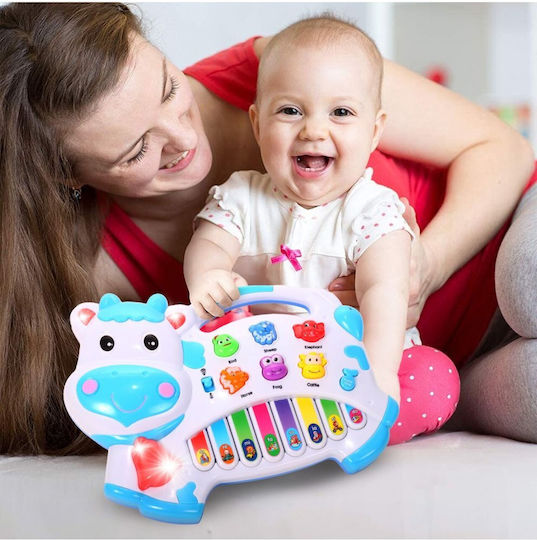 MalPlay Instrument Muzical cu Muzică, Lumină și Sunete pentru 12+ Luni
