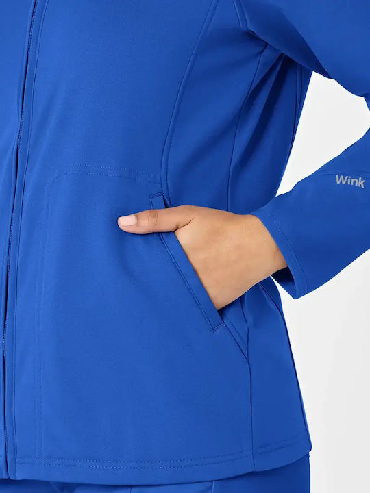WonderWink Ζακέτα Εργασίας Fleece Μπλε