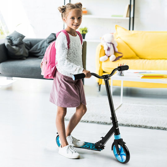 Kinderroller Klappbar 2-Rad für 5+ Jahre Grau Zola