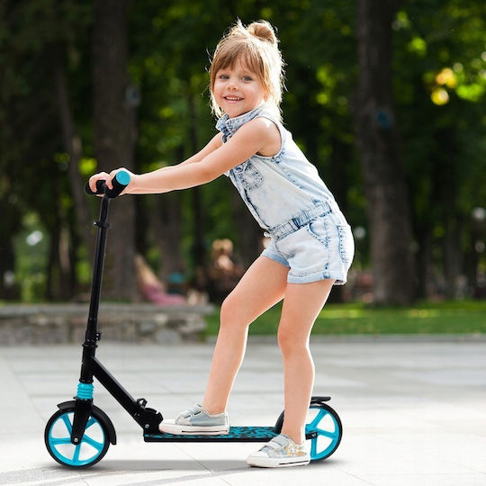 Kinderroller Klappbar 2-Rad für 5+ Jahre Grau Zola