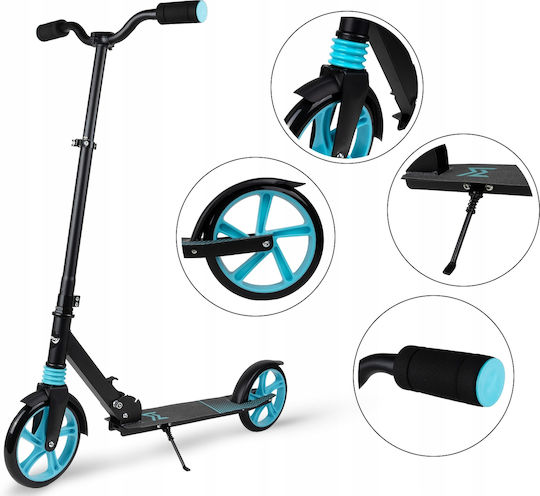 Kinderroller Klappbar 2-Rad für 5+ Jahre Grau Zola