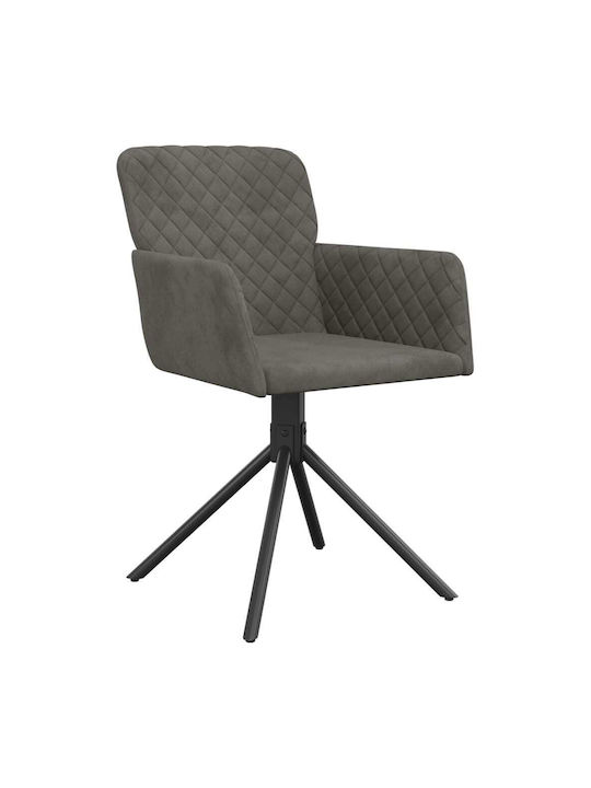 Stühle Speisesaal Gray 2Stück 51.5x59x83.5cm
