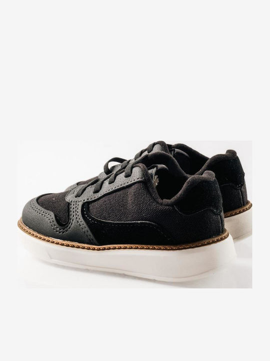 Παιδικά Sneakers Slip-on Μαύρα