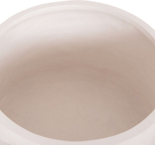 HomeMarkt Hoff Ghiveci de Flori din Beton Alb 50x50x35cm