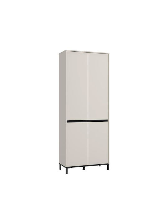 Holz Schuhschrank Flannan 2k4v 80x40x205cm