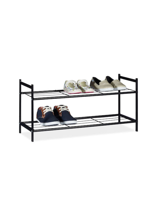 Metalică Suport pentru pantofi L69.5xW26xH33.5cm