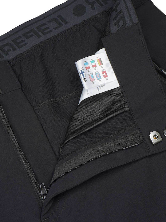 Icepeak Men's Long Hiking Trousers Black