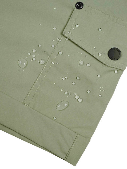 Icepeak Pantaloni Scurți de Drumeție Verzi pentru Femei