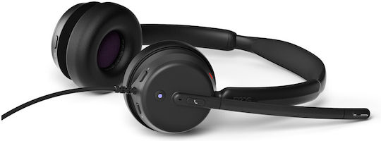 Epos IMPACT 400 MS UC DUO ANC On Ear Căști Multimedia cu Microfon și Conectivitate USB-A / USB-C
