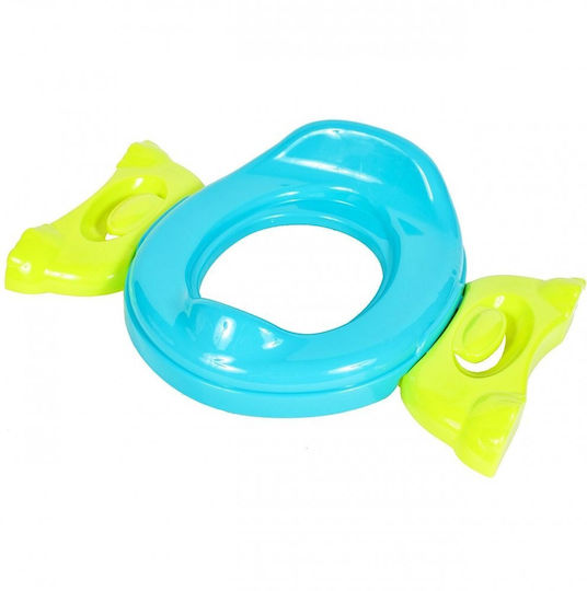 MalPlay Toddler Toilet Seat with Footrest Blue