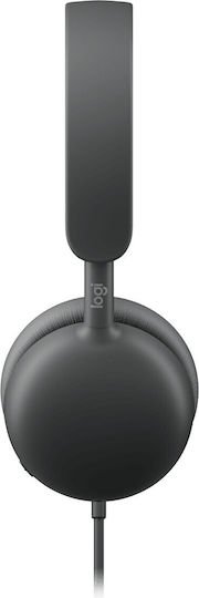 Logitech Zone 2 For Business On Ear Multimedia Ακουστικά με μικρόφωνο και σύνδεση USB-A / USB-C σε Γκρι χρώμα