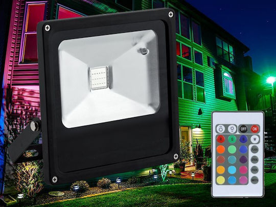Προβολέας LED 50W RGB με Τηλεχειριστήριο