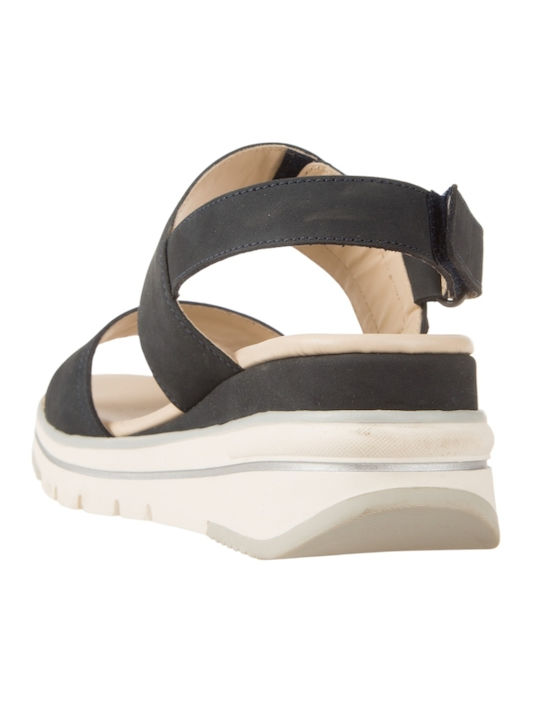 Γυναικεία Σανδάλια Flatforms Navy Μπλε