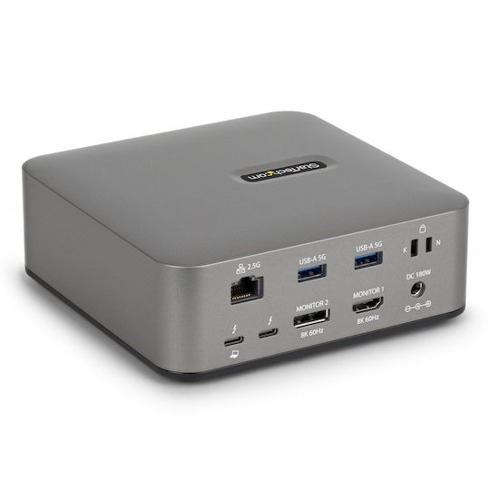 StarTech Docking Station με Γκρι (215UE-TB5USB4DOCK)