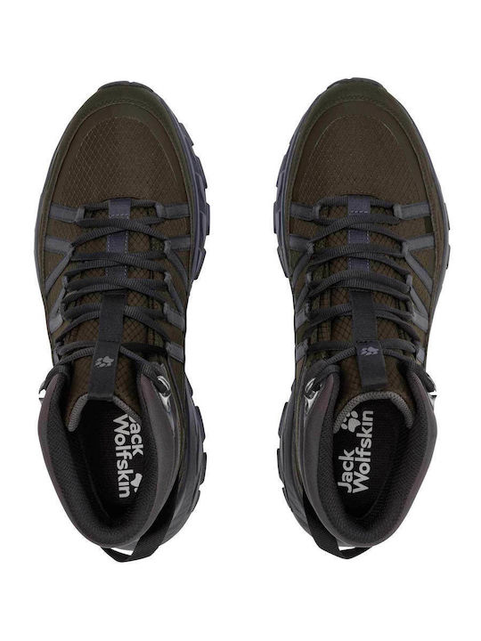Jack Wolfskin Männer Wanderschuhe Grüne