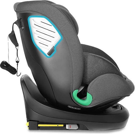 Kidnort Scaun Auto i-Size cu Isofix Albastru 9-36 kg