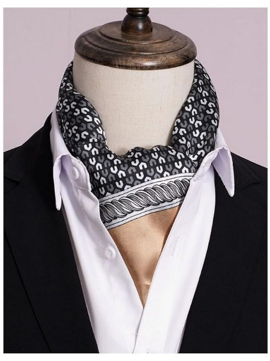 Men's Silky Beige Foulard