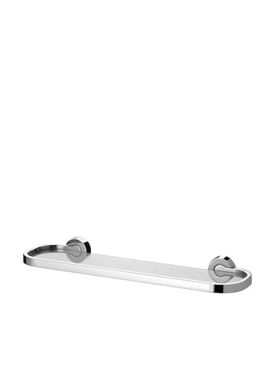 Bisk Wall Mounted Bathroom Shelf Glass