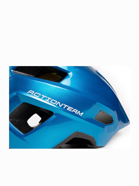 CUBE Linok Kids' City Bike Helmet Blue