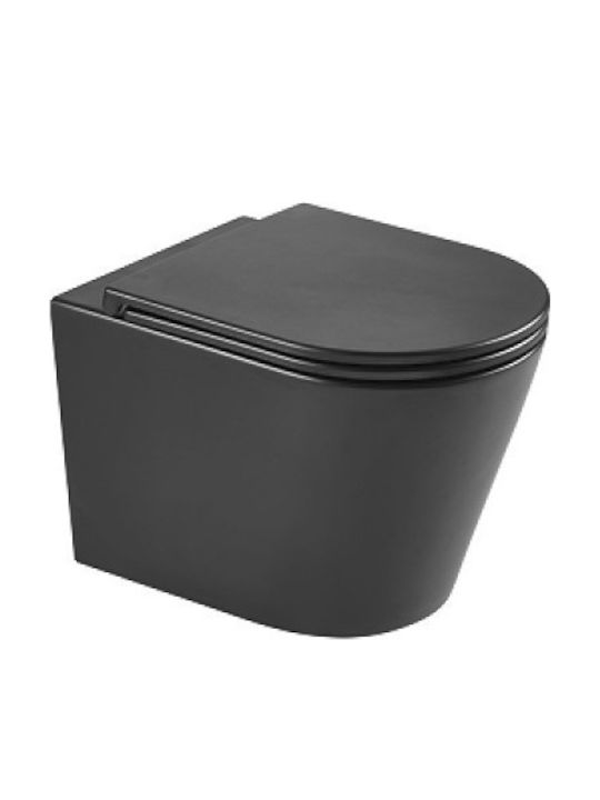 Katsamakos Capac WC Slim Închidere Lentă Plastic