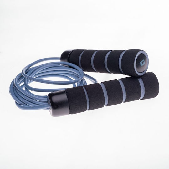IQ Jump Rope with Weight 3.2m Purple with Adjustable Length