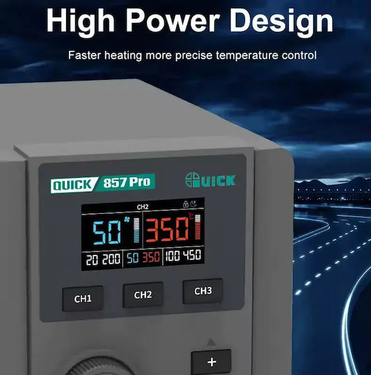 Quick Σταθμός Κόλλησης Ρεύματος 580W