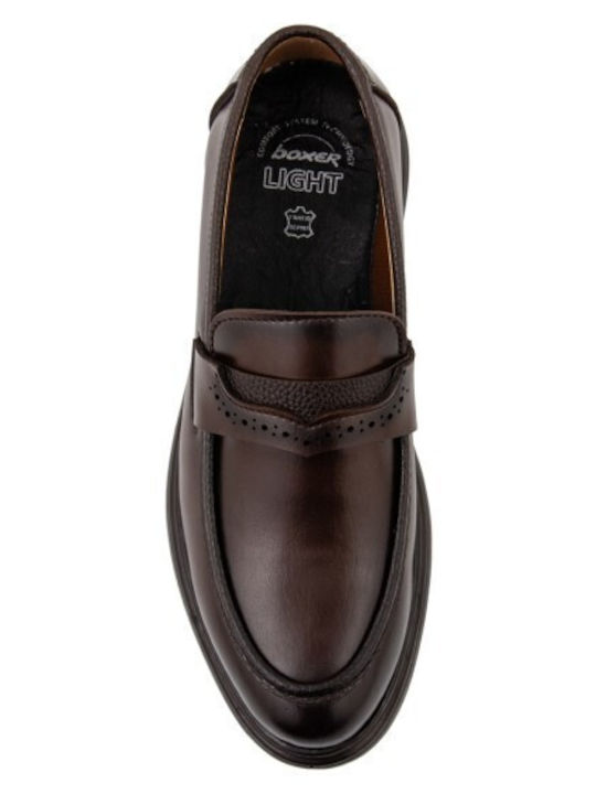 Ανδρικά Loafers σε Καφέ Χρώμα