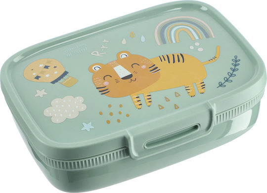 Curver Kunststoff Kinderlebensmittelbehälter 1.3 Liter Grüne